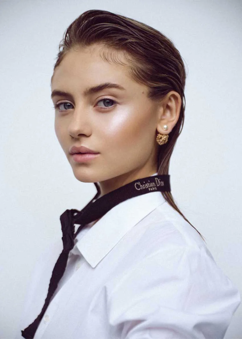 Leni Klum for Elle Editorial Florian Ferino Hair Foto Andreas Ortner