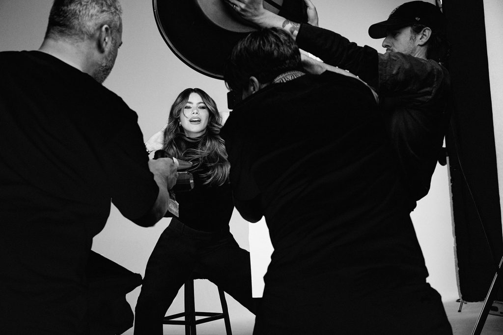 Schwarzkopf 0725 BTS/Portraits SKx Sofia Vergara und Chris Appleton ARiel Oscar Greith