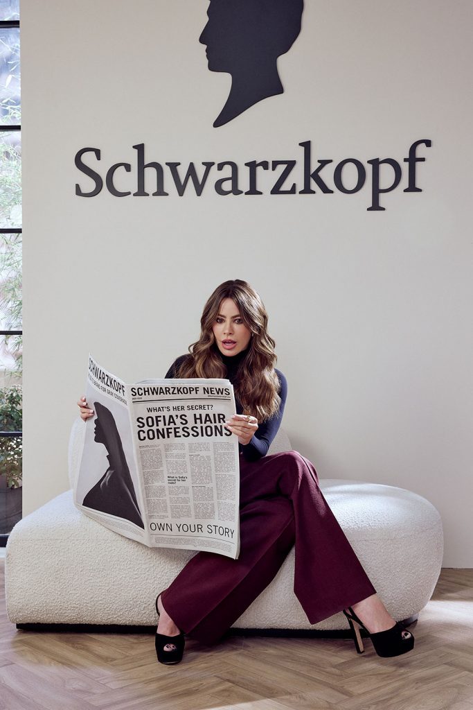 Schwarzkopf 0725 BTS/Portraits SKx Sofia Vergara und Chris Appleton ARiel Oscar Greith