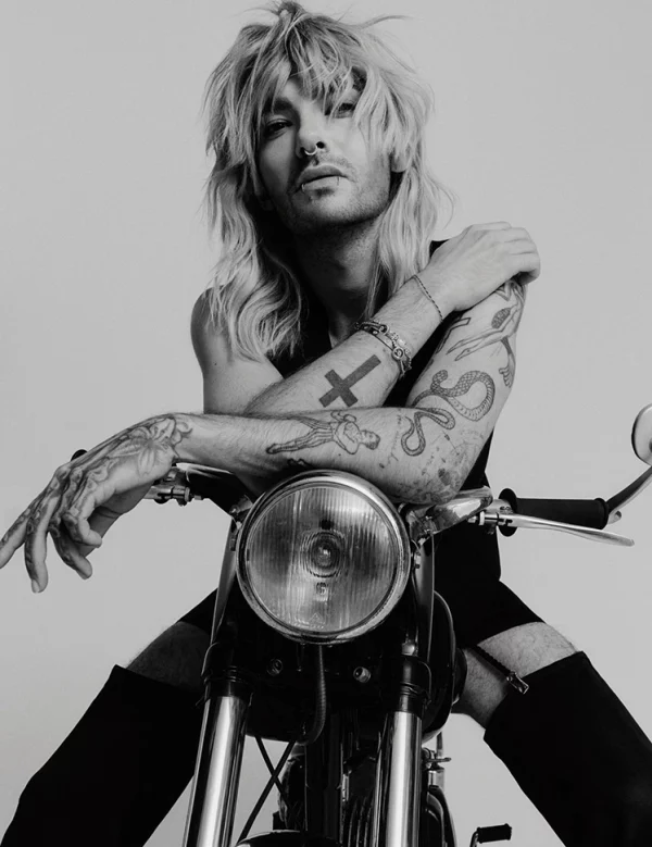 Tush x Bill Kaulitz x YSL Foto Armin Morbach Hair Patrick Gorra