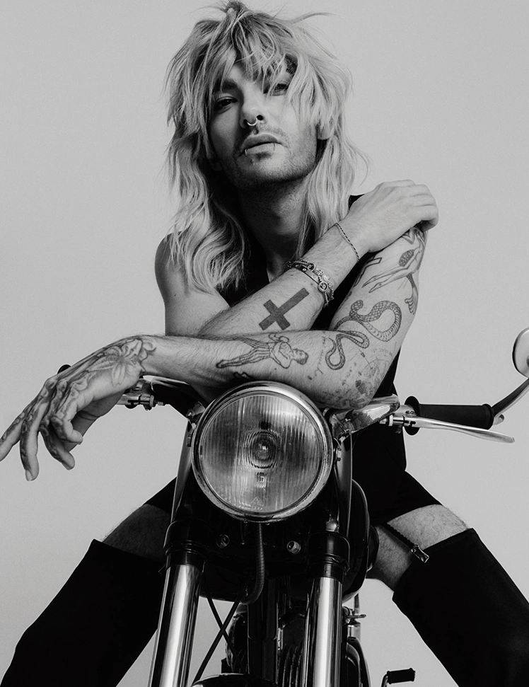 Tush x Bill Kaulitz x YSL Foto Armin Morbach Hair Patrick Gorra