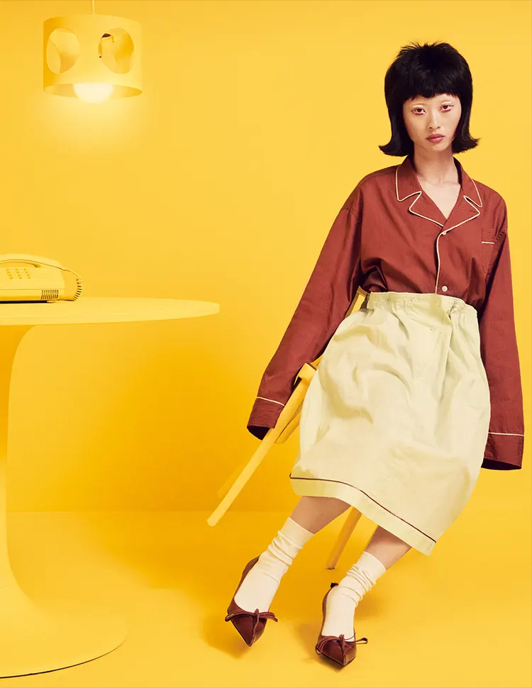 Loni Baur Prada Makeup Foto Armin Morbach