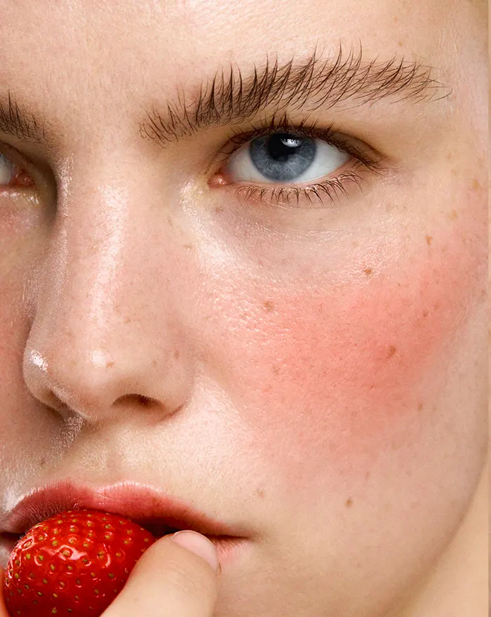 skin + juice Loni Baur make up photo lotte thor