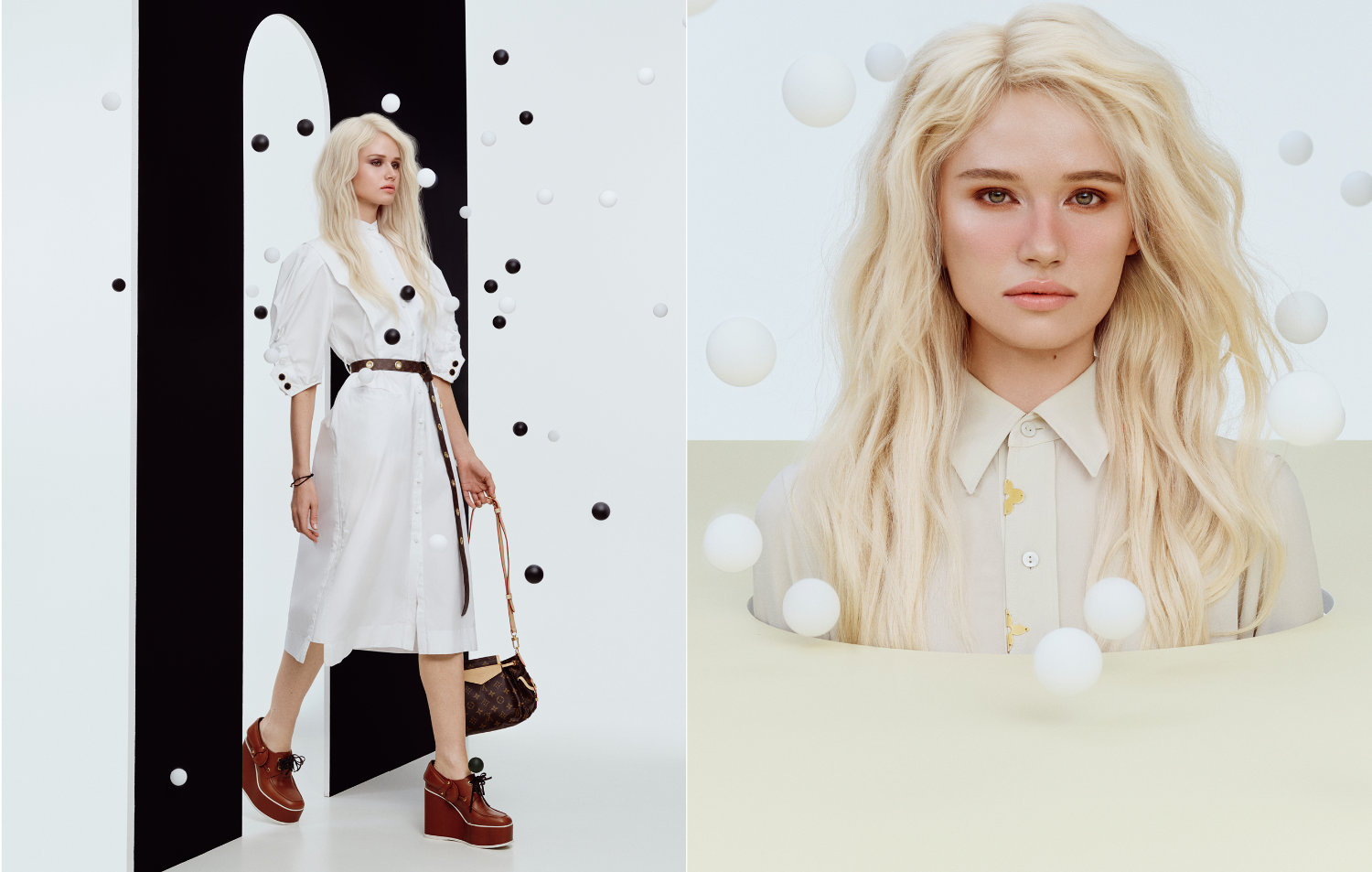 Julia Gisella for TUSH x Louis Vuitton