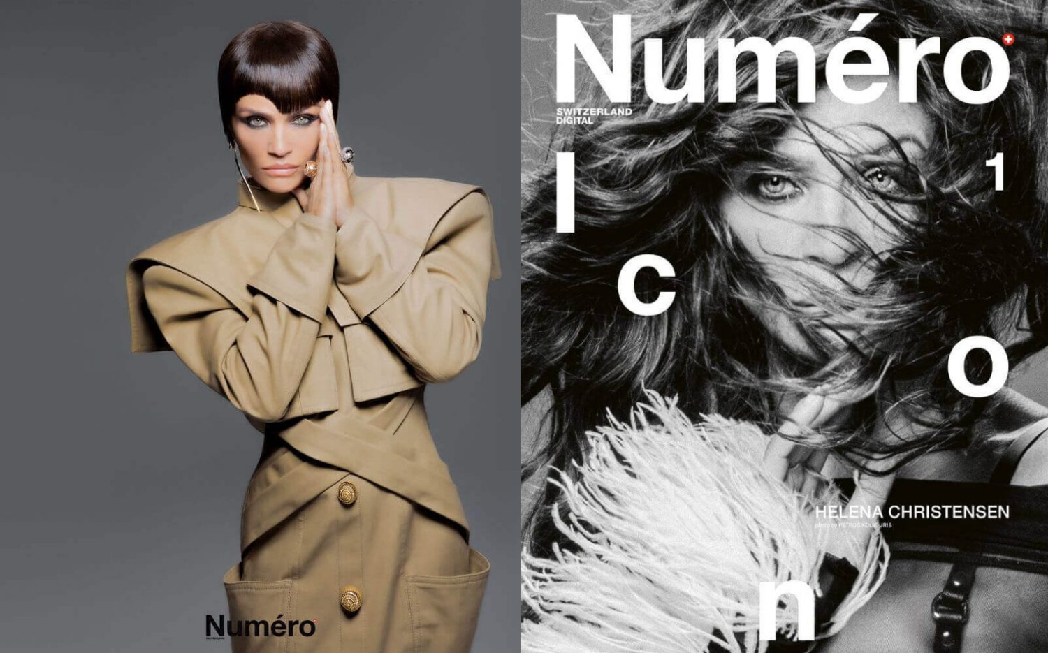 Helena Christensen x Numéro